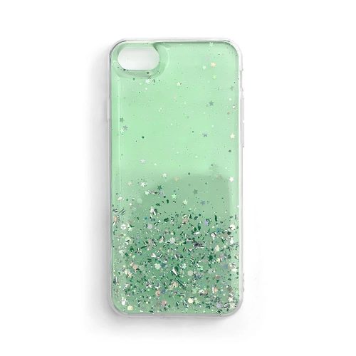 Wozinsky Star Glitter Shining hátlap, tok Xiaomi Mi 10T Lite, zöld