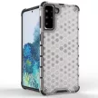 Honeycomb Case Samsung Galaxy S21+ 5G (S21 Plus 5G) ütésálló hátlap, tok, kék