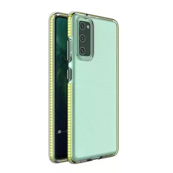   Spring Case cover gel TPU tok Samsung Galaxy S21+ 5G (S21 Plus 5G), sárga