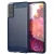 Carbon Case Flexible Samsung Galaxy S21+ 5G (S21 Plus 5G) hátlap, tok, kék