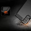 Carbon Case Flexible Samsung Galaxy S21+ 5G (S21 Plus 5G) hátlap, tok, kék