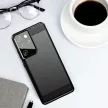 Carbon Case Flexible Samsung Galaxy S21 Ultra 5G hátlap, tok, kék