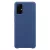 Silicone case hátlap, tok Samsung Galaxy S21+ 5G (S21 Plus 5G), sötétkék
