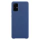 Silicone case hátlap, tok Samsung Galaxy S21+ 5G (S21 Plus 5G), sötétkék