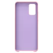 Silicone case hátlap, tok Samsung Galaxy S21+ 5G (S21 Plus 5G), sötétkék