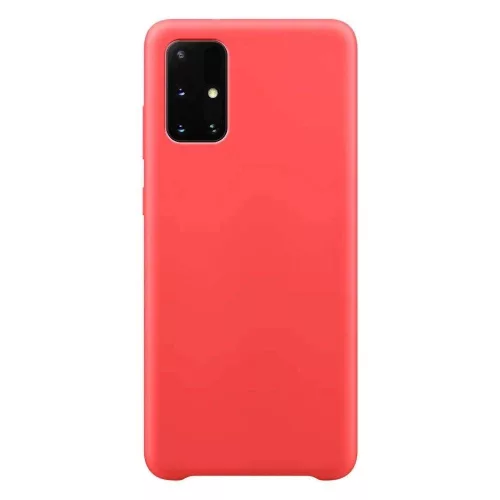 Silicone case hátlap, tok Samsung Galaxy S21+ 5G (S21 Plus 5G), piros