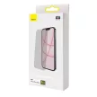 Baseus iPhone 13 Pro Max 0.3mm, 3D Full screen Anti Spy Tempered Glass, teljes kijelzős üvegfólia, fekete