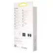 Baseus iPhone 13 Pro Max 0.3mm, 3D Full screen Anti Spy Tempered Glass, teljes kijelzős üvegfólia, fekete