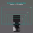 Choetech H88-BK foldable stand telefon és tablet tartó állvány, fekete