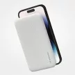 Wozinsky Li-Po WPBWE1 Powerbank, hordozható külső akkumulátor 2xUSB-A/USB-C/Micro-USB, 10000 mAh, fehér