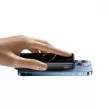 Baseus Magnetic Bracket Power Bank and Wireless Charger, 10000 mAh, 20W hordozható külső akkumulátor és vezeték nélküli Qi töltő, USB-C/USB-C kábellel, kék-fekete