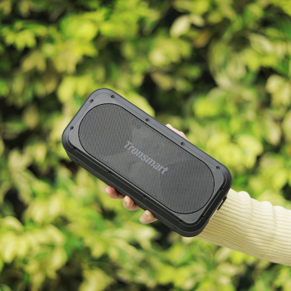Tronsmart Force SE Bluetooth 5.3, Speaker, hordozható hangszóró Powerbank funkcióval, vízálló, 50W, fekete