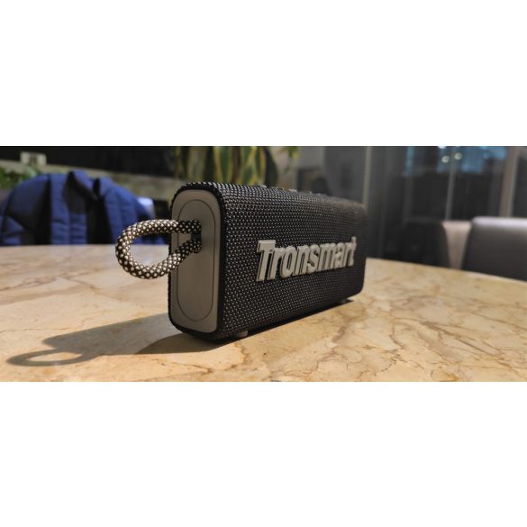 Tronsmart Trip Bluetooth 5.3, Speaker, hordozható hangszóró, vízálló, 10W, 2000mAh,fekete