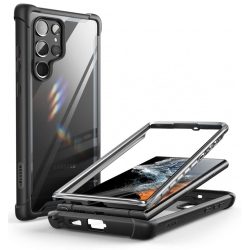   Supcase Iblsn Ares Samsung Galaxy S22 Ultra hátlap, tok, fekete