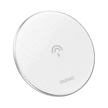   Dudao A10B Wireless Qi charger, univerzális asztali vezeték nélküli töltő, 10W, fehér