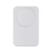 Joyroom JR-W020 Mini Magnetic Wireless Powerbank, magsafe kompatibilis  hordozható külső akkumulátor és vezeték nélküli töltő, PD, QC, 10000 mAh, 20W, fehér
