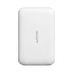 Joyroom JR-W020 Mini Magnetic Wireless Powerbank, magsafe kompatibilis  hordozható külső akkumulátor és vezeték nélküli töltő, PD, QC, 10000 mAh, 20W, fehér