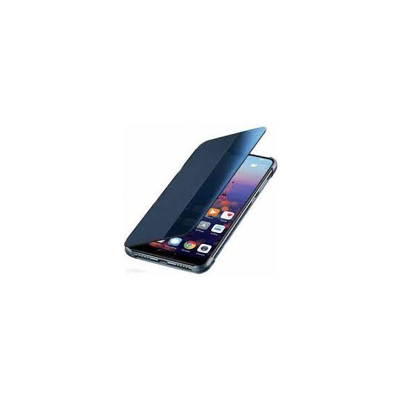 New Sleep Case Samsung Galaxy A22 5G oldalra nyíló tok, sötétkék