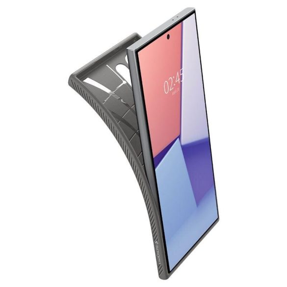 Spigen Liquid Air Samsung Galaxy S24 Ultra hátlap, tok, szürke
