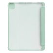 Stand Tablet Case Smart Cover case iPad Air 10.9" 2020/2022, iPad Air 11" (2024/2025) oldalra nyíló okos tok, érintőceruza tartóval, zöld