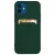 Card Case Silicone Samsung Galaxy A32 5G hátlap, tok, sötétzöld