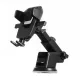 Telescopic Car Mount Phone Holder autós telefontartó, műszerfalra, szélvédőre, fekete