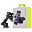 Telescopic Car Mount Phone Holder autós telefontartó, műszerfalra, szélvédőre, fekete