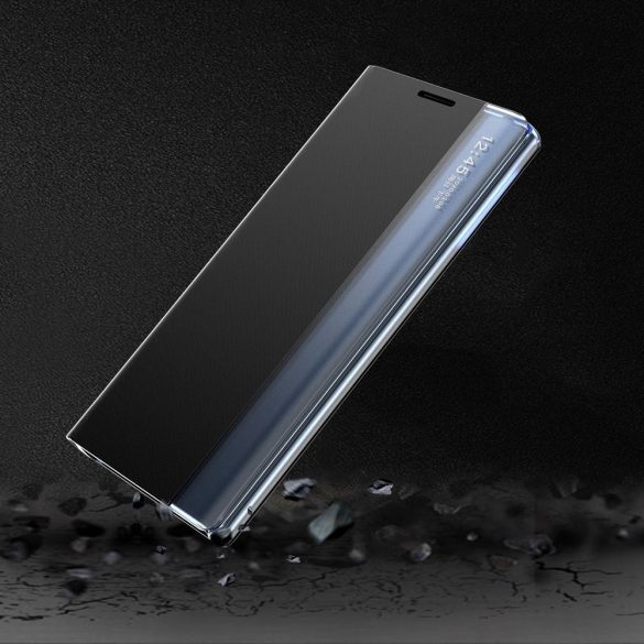 New Sleep Case Samsung Galaxy A32 4G oldalra nyíló tok, fekete