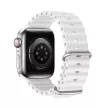 Dux Ducis óraszíj Apple Watch 2/3/4/5/6/7/8/9/SE, 38/40/41mm óraszíj, fehér