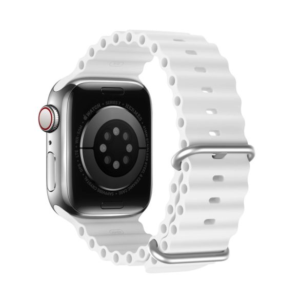 Dux Ducis Strap Apple Watch 2/3/4/5/6/7/8/9/SE, 38/40/41mm óraszíj, fehér
