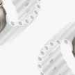 Dux Ducis óraszíj Apple Watch 2/3/4/5/6/7/8/9/SE, 38/40/41mm óraszíj, fehér