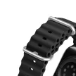 Dux Ducis óraszíj Apple Watch 2/3/4/5/6/7/8/9/SE, 42/44/45mm óraszíj, fekete