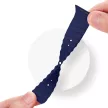 Dux Ducis óraszíj Apple Watch 2/3/4/5/6/7/8/9/SE, 42/44/45mm óraszíj, sötétkék