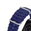 Dux Ducis óraszíj Apple Watch 2/3/4/5/6/7/8/9/SE, 42/44/45mm óraszíj, sötétkék