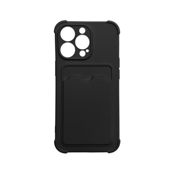 Card Armor Case iPhone 13 Mini ütésálló hátlap, tok, fekete