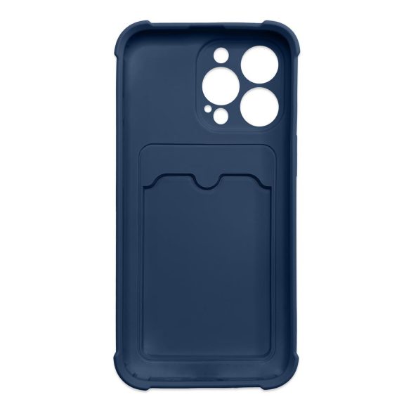 Card Armor Case iPhone 13 Mini ütésálló hátlap, tok, sötétkék