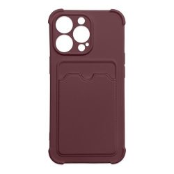   Card Armor Case iPhone 7/8/SE (2020/2022) ütésálló hátlap, tok, bordó