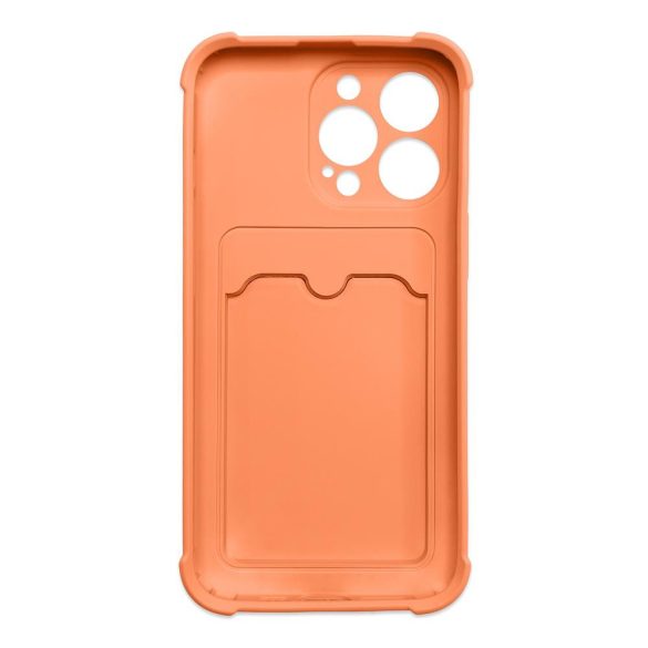 Card Armor Case iPhone 7/8/SE (2020/2022) ütésálló hátlap, tok, narancssárga