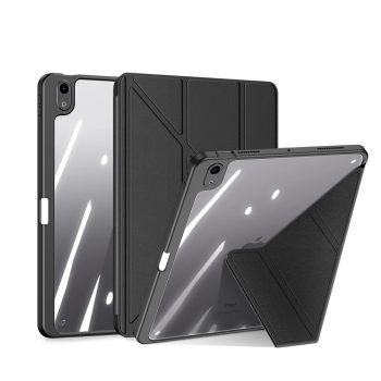   Dux Ducis Magi iPad Air 4/5 10.9'' / iPad Air 11" (2024/2025) oldalra nyíló okos tok, érintőceruza tartóval, fekete