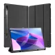 Dux Ducis Domo Series Lenovo Tab P12 Pro 12.6" (2021) oldalra nyíló smart tok, fekete