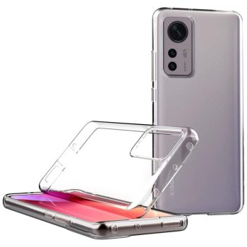   Xiaomi 12/12X Slim Case 0.5mm szilikon hátlap, tok, átlátszó