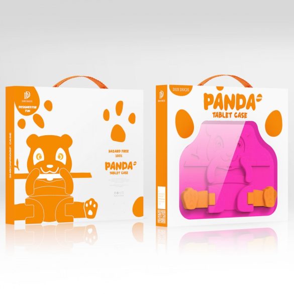 Dux Ducis Panda Safe for Children Xiaomi Pad 5/5 Pro ütésálló tok, rózsaszín