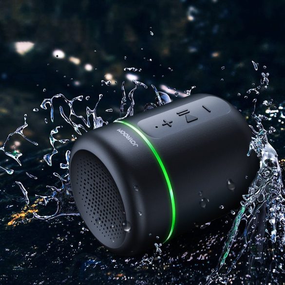 Joyroom JR-ML02 Bluetooth 5.0, Speaker, hordozható hangszóró, vízálló, 5W, 1200mAh, fekete