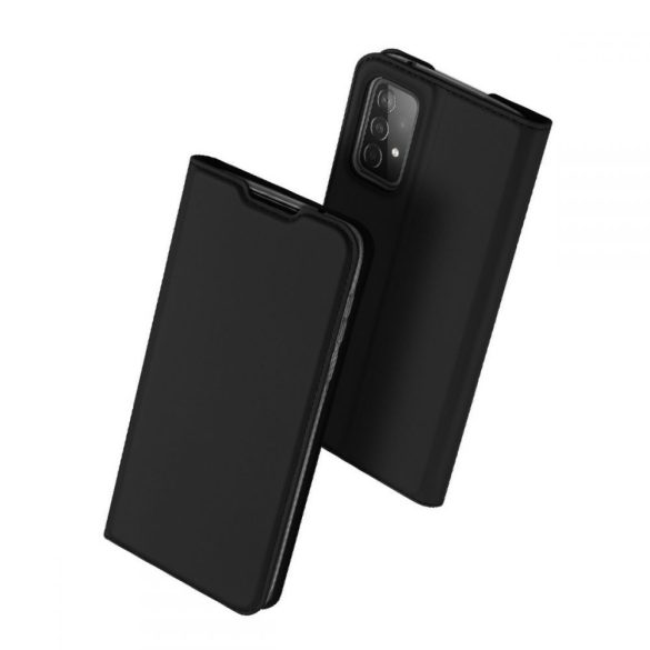Dux Ducis Skin Pro Samsung Galaxy A52 4G/A52 5G/A52s 5G oldalra nyíló tok, fekete