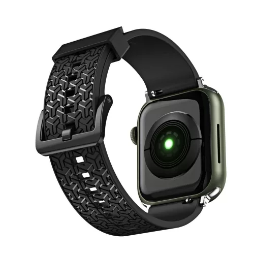 Watch óraszíj Y óraszíj Apple Watch 7/SE, 38/40/41mm óraszíj, fekete