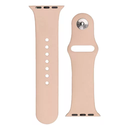 Silicone óraszíj Apple Watch 2/3/4/5/6/7/8/9/SE ,42/44/45/49mm szilikon óraszíj, bézs