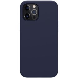   Nillkin Flex Pure Magsafe Iphone 12 Pro Max hátlap, tok matt, sötétkék