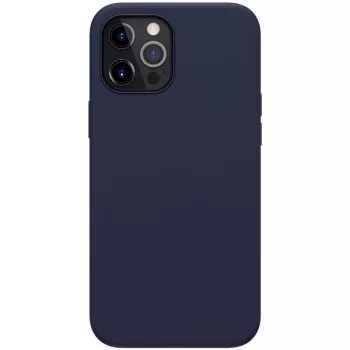   Nillkin Flex Pure Magsafe Iphone 12 Pro Max hátlap, tok matt, sötétkék