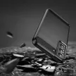 Carbon Case Flexible Samsung Galaxy S23 Plus hátlap, tok, fekete