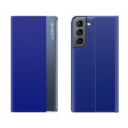   New Sleep Case Samsung Galaxy S23 Plus oldalra nyíló tok sötétkék